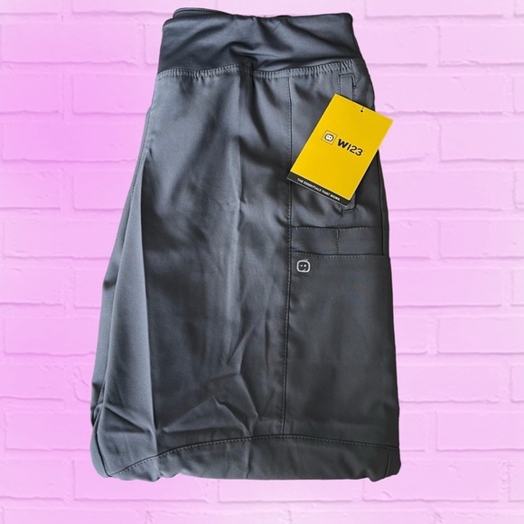 Medical Scrubs (Top & Bottoms) WonderWink W123 | in Gray | Women's XL | NWT - Picture 4 of 10